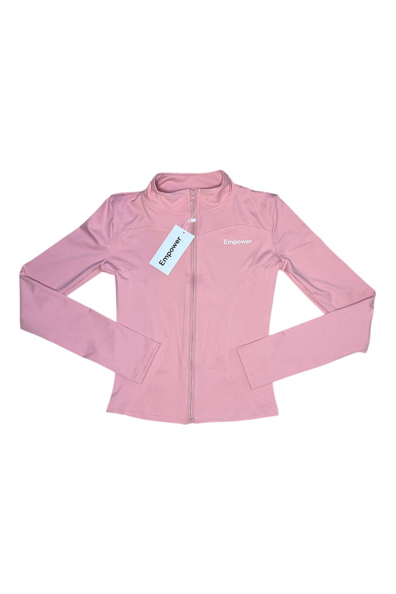 Essential Zip Jacket Powder Pink