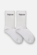 Höga Träningsstrumpor 2-Pack Vit
