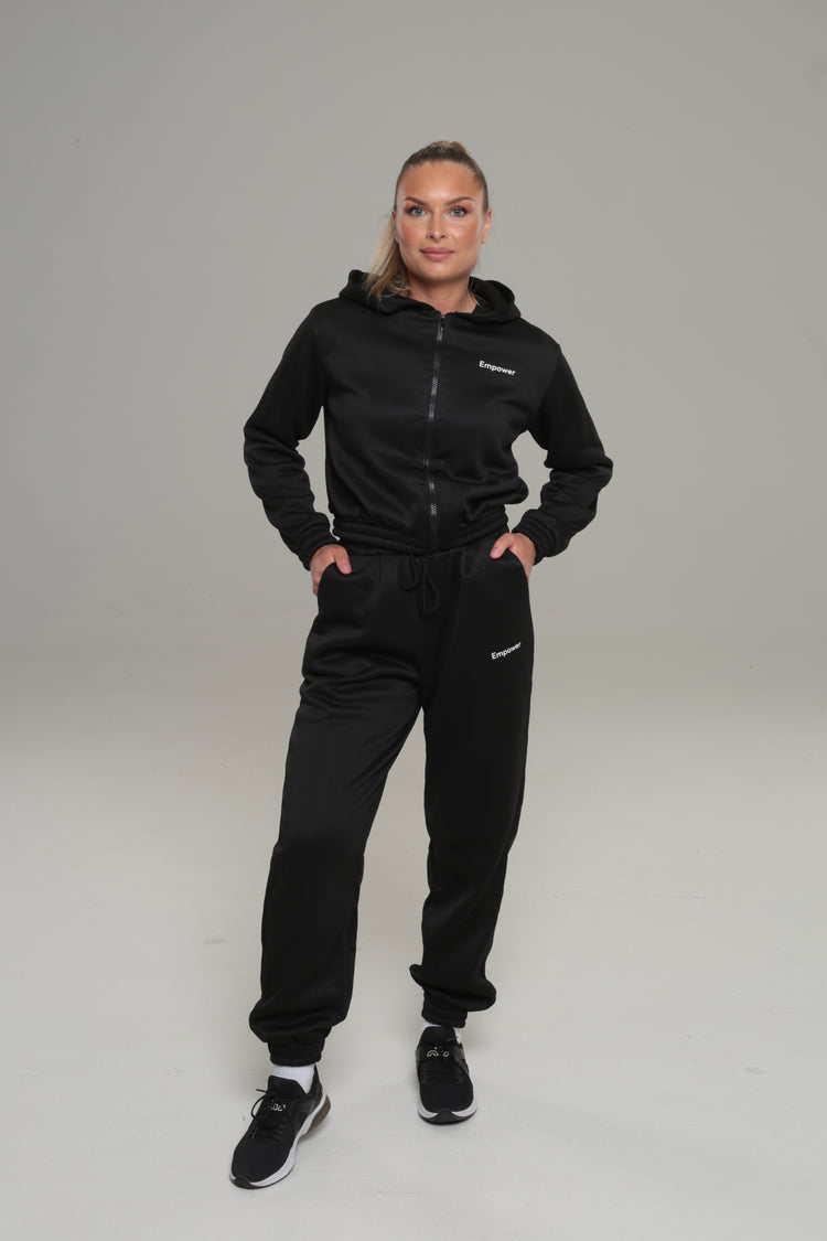 Signature Hoodie Set Black