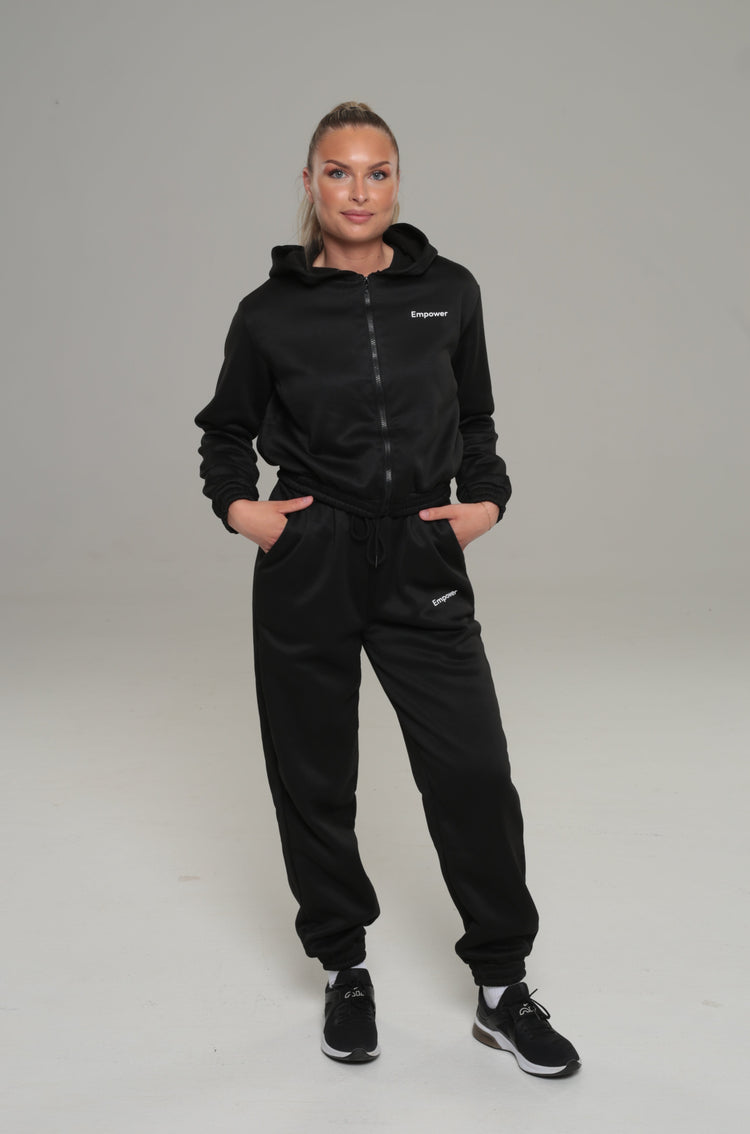 Signature Hoodie Set Black