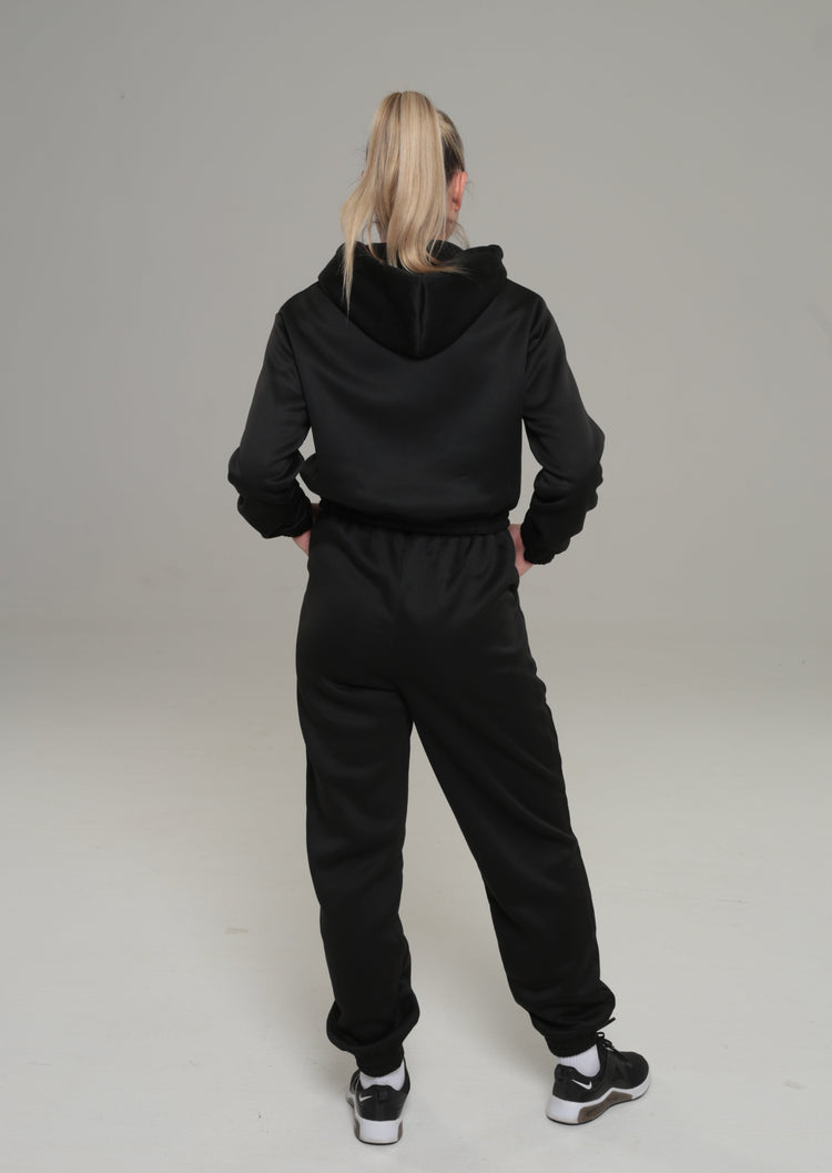 Signature Hoodie Set Black
