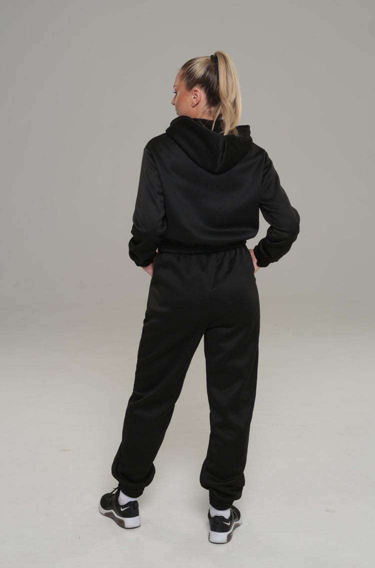 Signature Hoodie Set Black