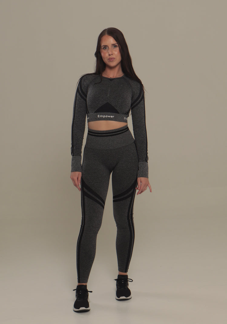 Amalia Long Sleeve Set Grey