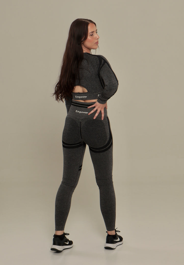 Amalia Long Sleeve Set Grey