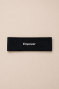 Pilates Luxe Headband - Midnight Black