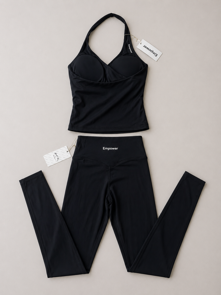 Pilates Luxe Sculpt Set - Midnight Black