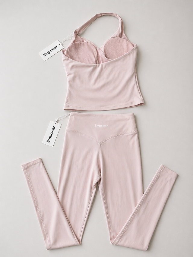 Pilates Luxe Sculpt Set - Powder Pink