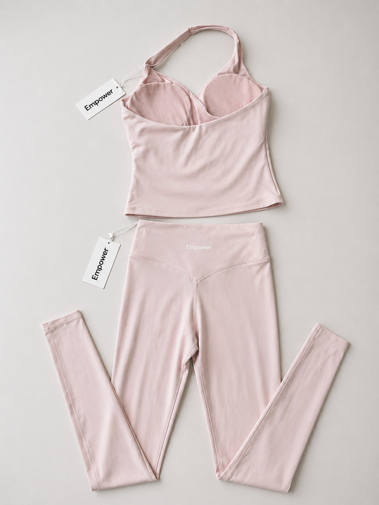 Pilates Luxe Sculpt Set - Powder Pink